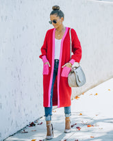 Deema Pocketed Knit Cardigan NEWB-001